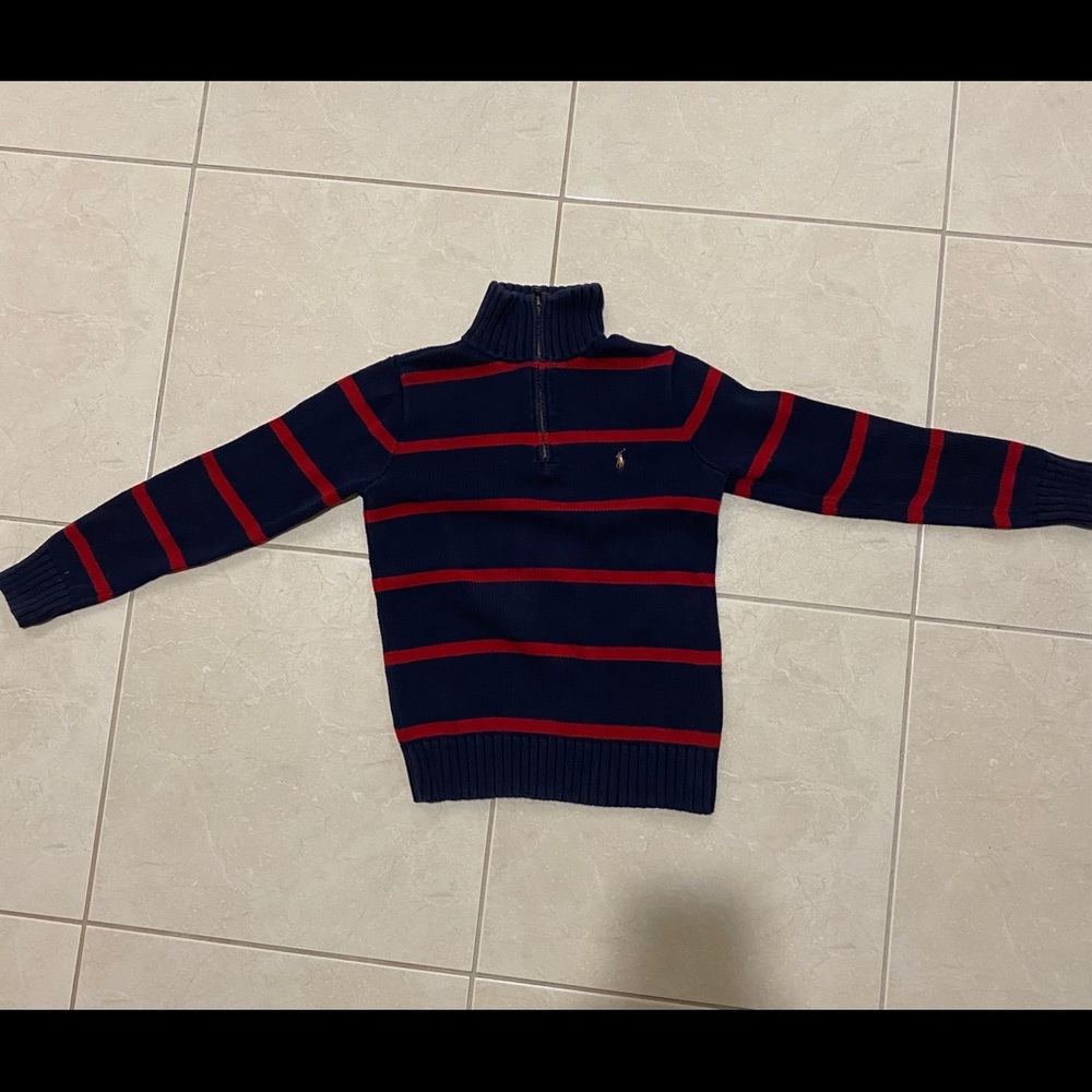 "YOUTH" Polo raulph lauren half zip up sweater
